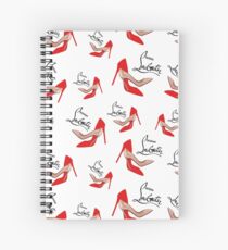 Christian Louboutin shoes Spiral Notebook