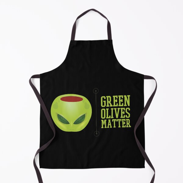 Item preview, Green Olives Matter Funny Text designed and sold by artado.