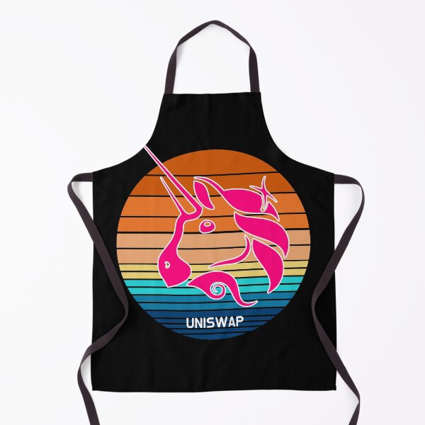 Aperçu de l'œuvre Uniswap UNI Cryptocurrency Modern v2 créée et vendue par Bitcoin-Fashion.