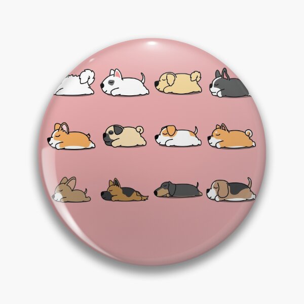 Item preview, All Sleeping Dog Cute Dog Dog Lovers designed and sold by Yenbinh.