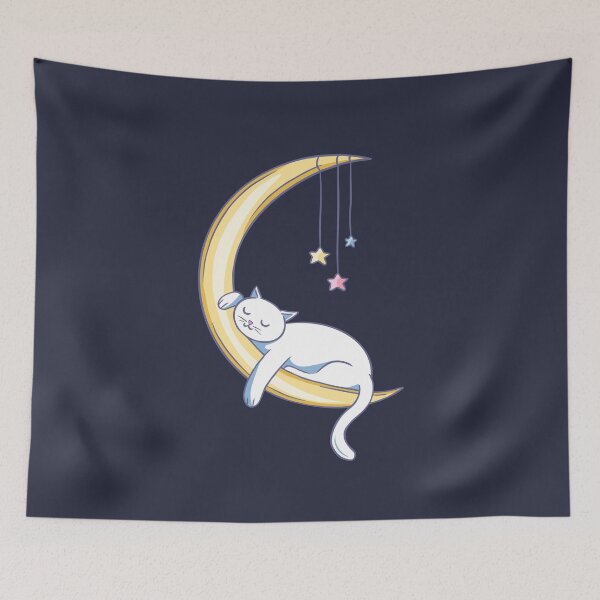 Item preview, Sleeping kitten | moon designed and sold by DerSenat.