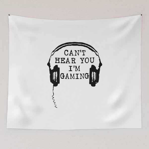 Item preview, Funny Gamer Gift Headset Can't Hear You I'm Gaming designed and sold by kamilbogaty1.