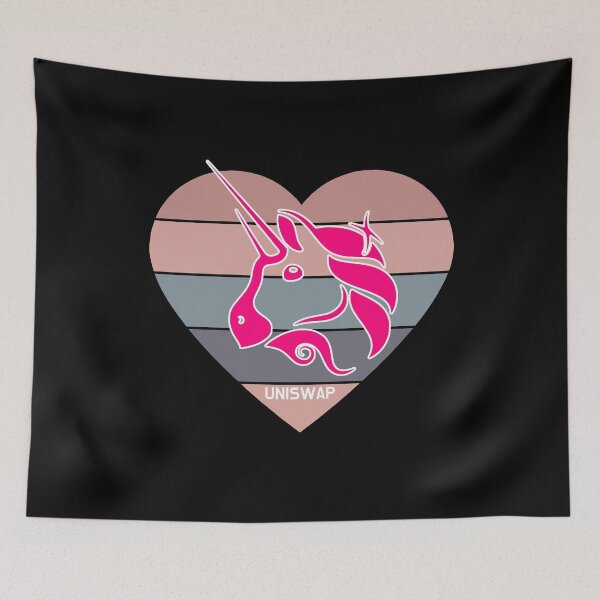 Item preview, Uniswap UNI Cryptocurrency Love v2 designed and sold by Bitcoin-Fashion.