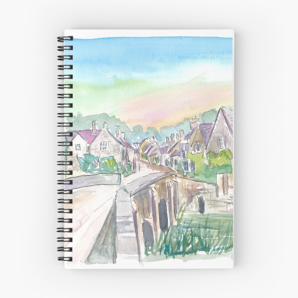 Item preview, Castle Combe Cotswolds Bridge and Street in England designed and sold by artshop77.