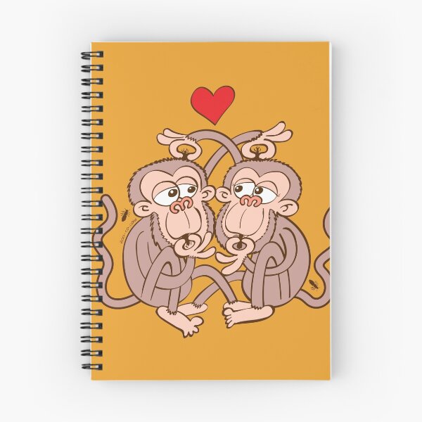 Item preview, Monkeys Eating Lice and Falling in Love designed and sold by Zoo-co.