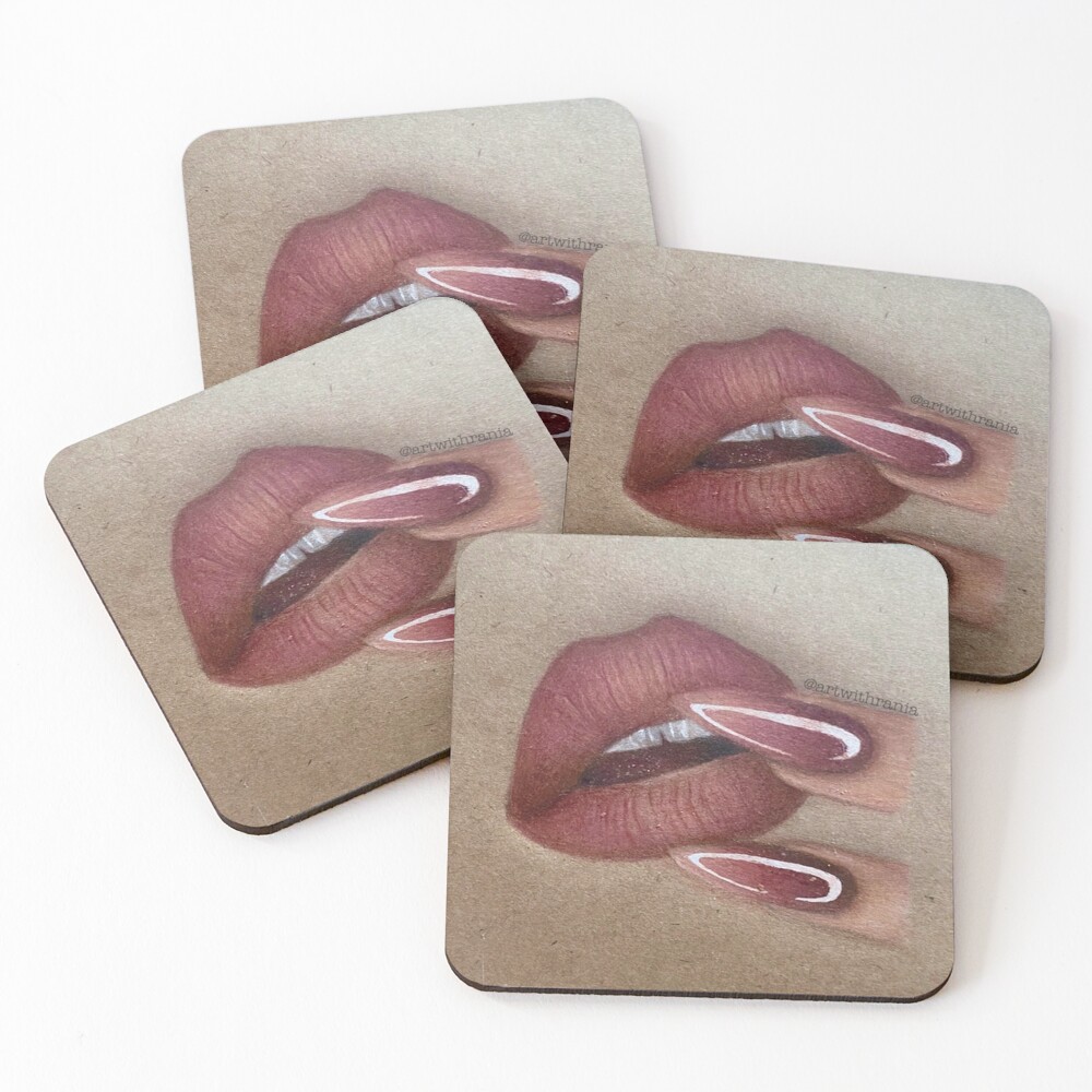 Item preview, Coasters (Set of 4) designed and sold by Artwithrania.