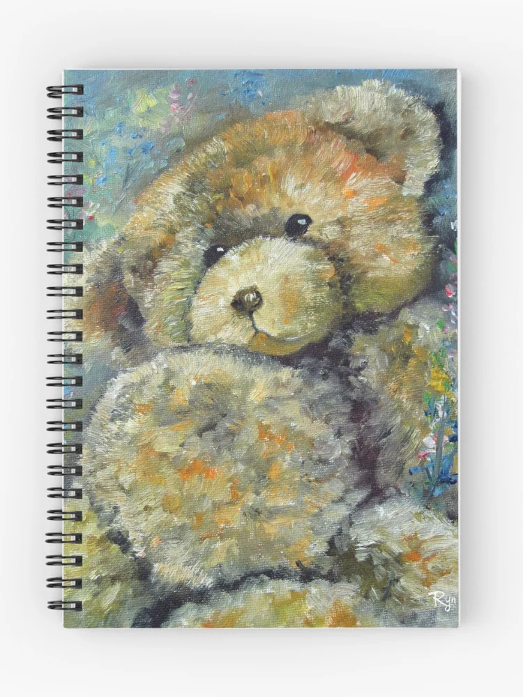 Thumbnail 1 of 3, Journal, Tubby Teddy Bear designed and sold by WrenCottage.