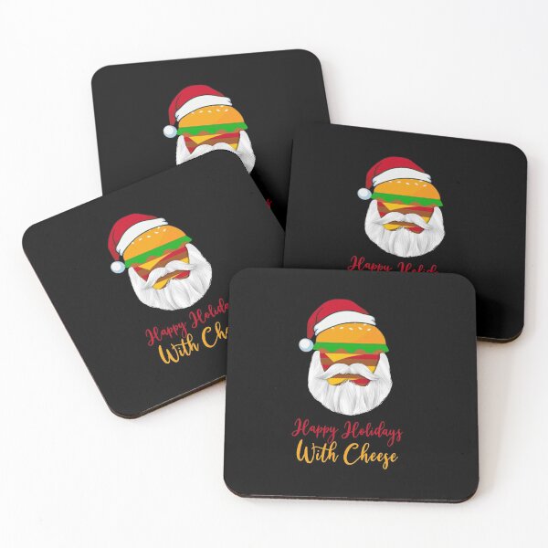 Item preview, happy holidays with cheese  designed and sold by damone7.