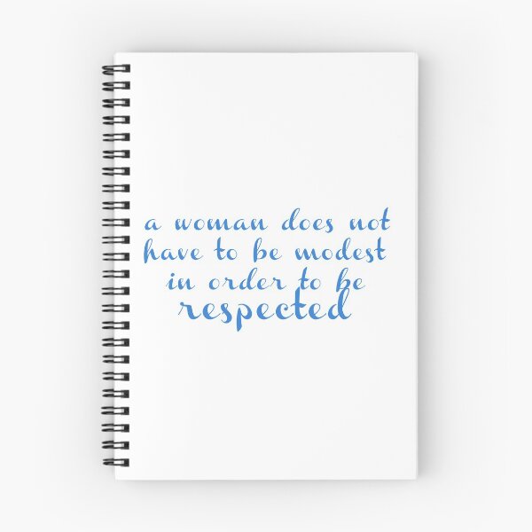 Item preview, A Woman Does Not Have To Be Modest In Order To Be Respected designed and sold by IgaBarClay.