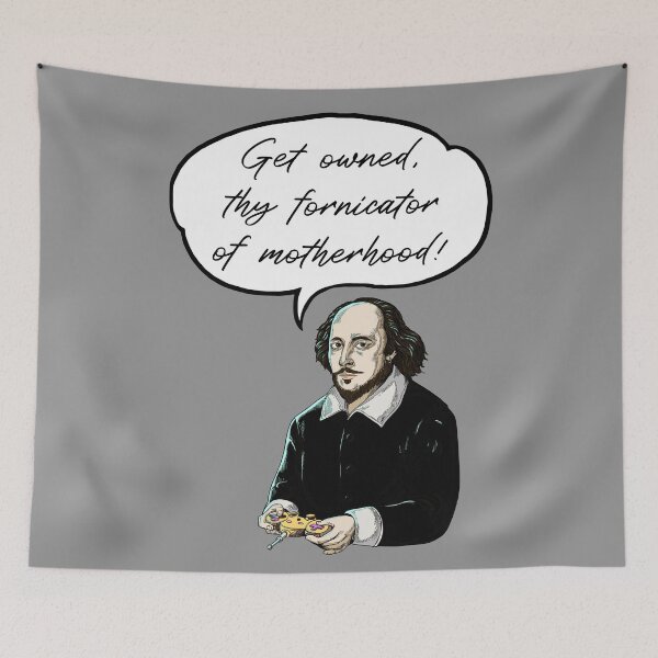 Item preview, Get Owned, Thy Fornicator Of Motherhood! designed and sold by Legit Hooligan.