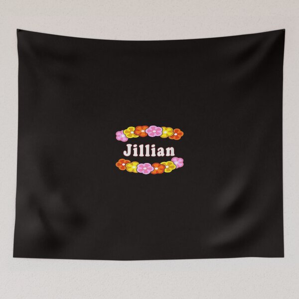 Item preview, Best Jillian Girl Woman Name Flower Gift designed and sold by morrees.