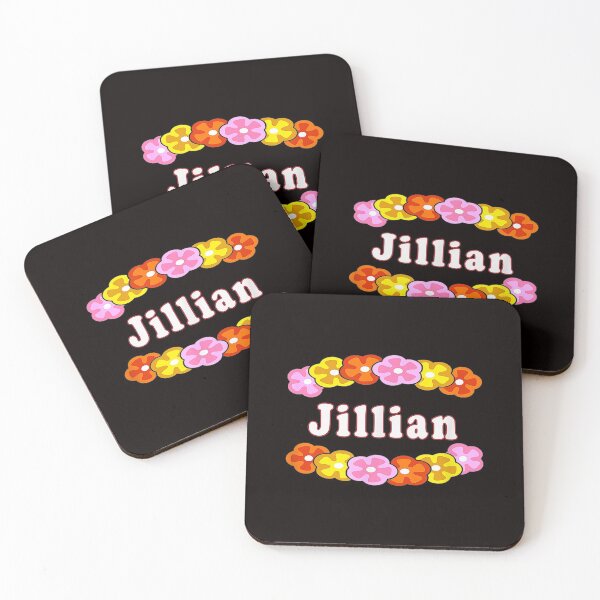 Item preview, Best Jillian Girl Woman Name Flower Gift designed and sold by morrees.