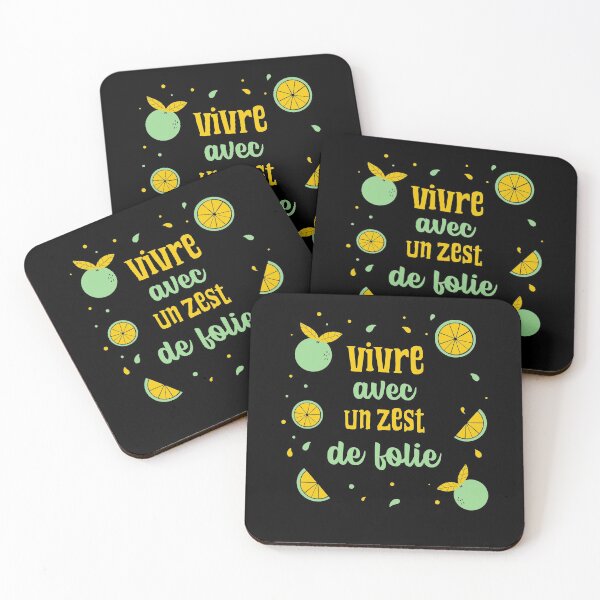 Item preview, Live with a zest of madness humor joie de vivre designed and sold by joozybart.