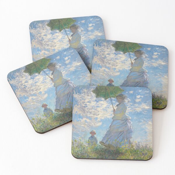 Item preview, Claude Monet - Woman with a Parasol - Madame Monet and Her Son (La Promenade) (1875) designed and sold by HistoryRestored.