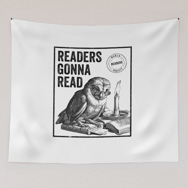 Item preview, Readers Gonna Read - Reading Owl designed and sold by silverhexagon.