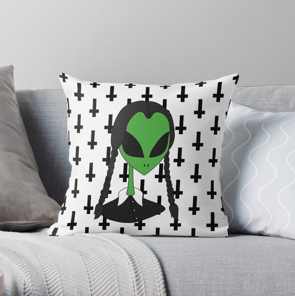 Item preview, Throw Pillow designed and sold by myacideyes.