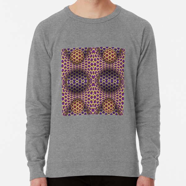 Visual Motion Illusion Lightweight Sweatshirt