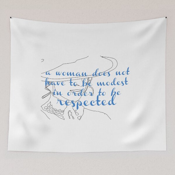 Item preview, A Woman Does Not Have To Be Modest designed and sold by IgaBarClay.