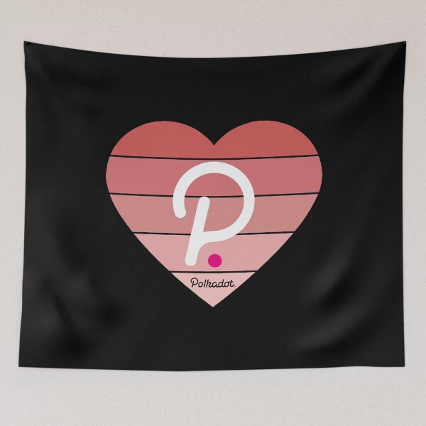 Item preview, Polkadot DOT Cryptocurrency Love Modern  designed and sold by Bitcoin-Fashion.