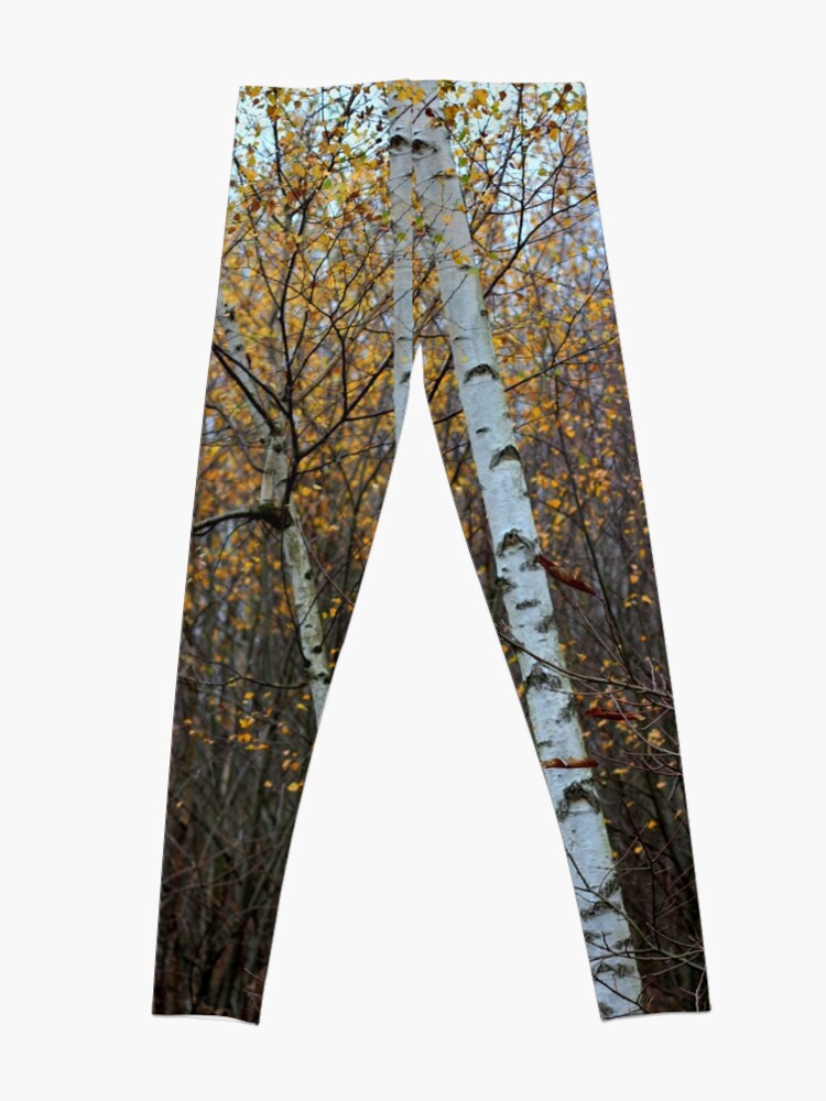 Alternate view of Birch Trees in the Autumn Leggings