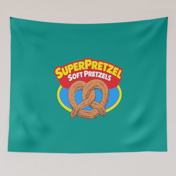 Item preview, 90s Super Pretzel Soft Pretzels Deadstock designed and sold by FortunedoorID.