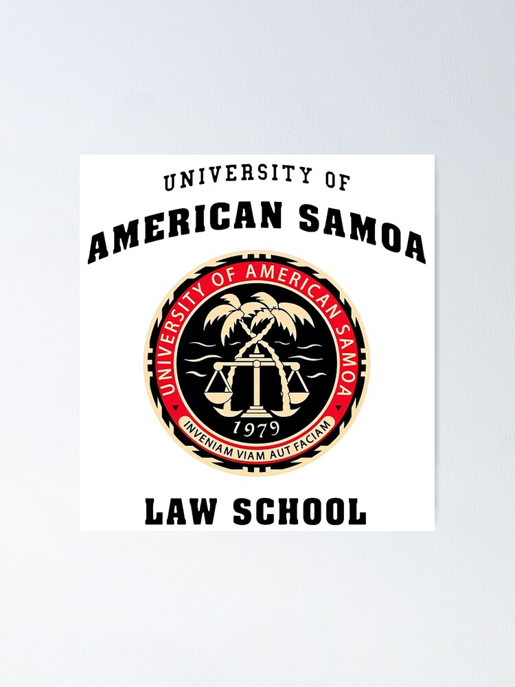 University of American Samoa Drawstring Bag Better Call Fun Goodman Saul Symbol 