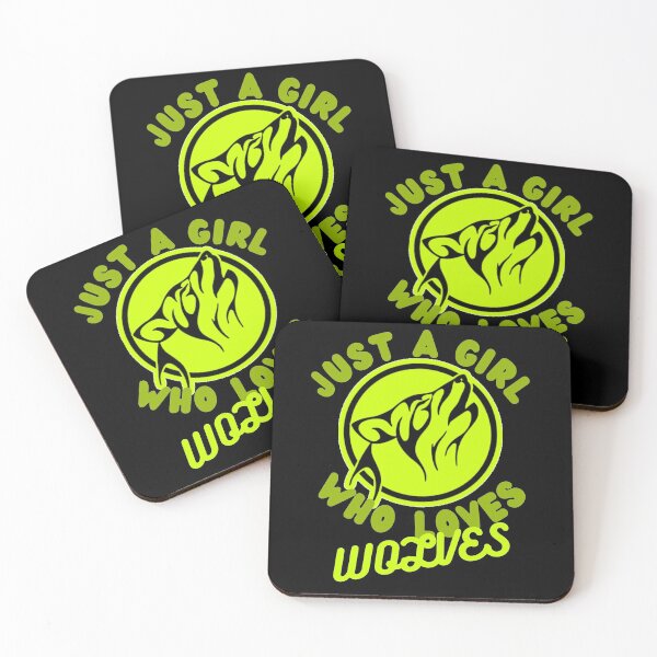 Item preview, Just A Girl Who Loves Wolves designed and sold by Vibing-Right.