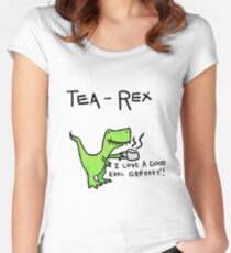 Tea Rex Women's Fitted Scoop T-Shirt