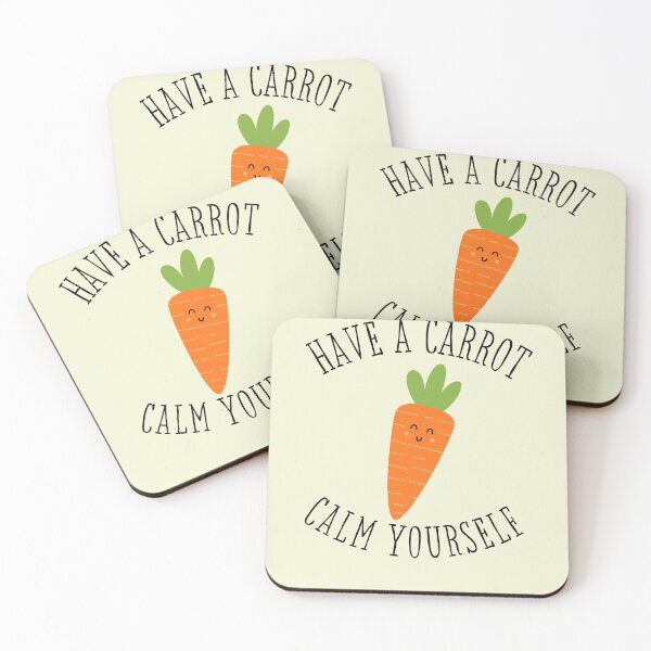 Item preview, Have a carrot calm yourself  designed and sold by Nyanko-Sempai.