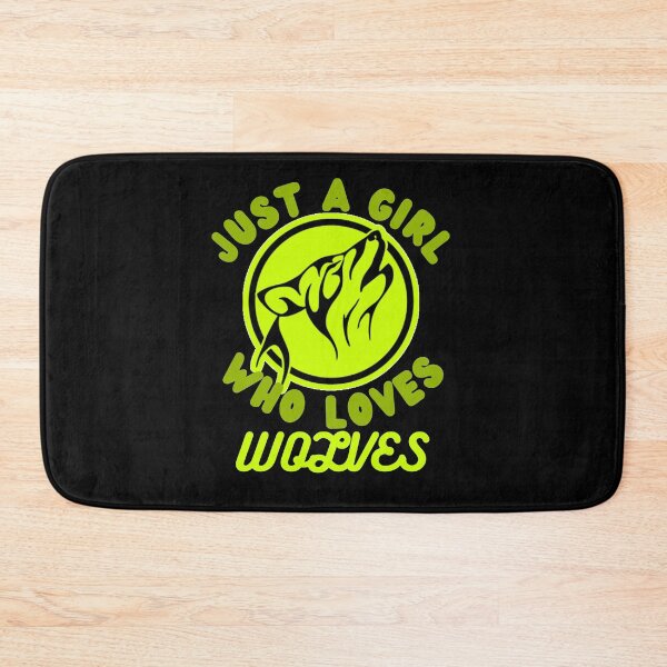 Item preview, Just A Girl Who Loves Wolves designed and sold by Vibing-Right.