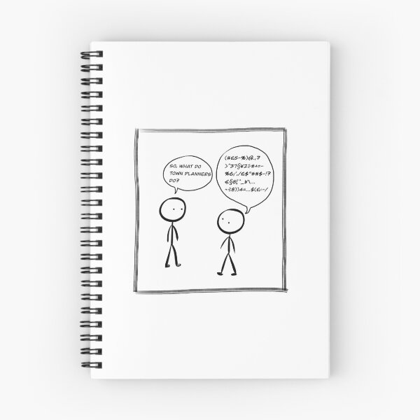 Item preview, Funny stickman Town planner design what do town planners do? Not easy to explain.... designed and sold by LaughingAngels.
