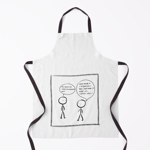 Item preview, Funny stickman Town planner design what do town planners do? Not easy to explain.... designed and sold by LaughingAngels.