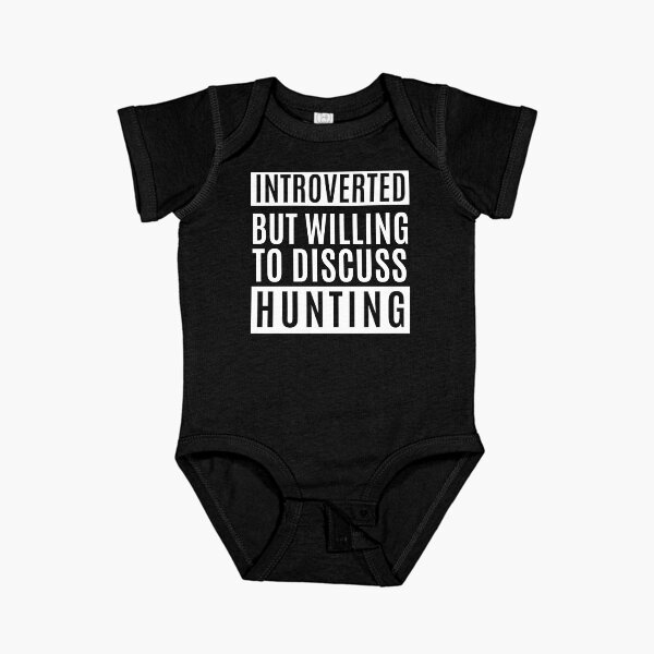 Item preview, Introverted But Willing To Discuss Hunting designed and sold by m95sim.