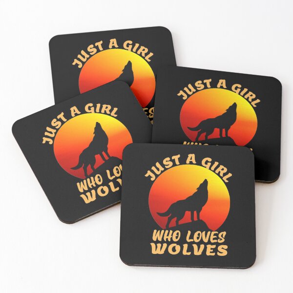 Item preview, Just a girl who loves wolves tshirt  designed and sold by KGN  CREATIVITY.