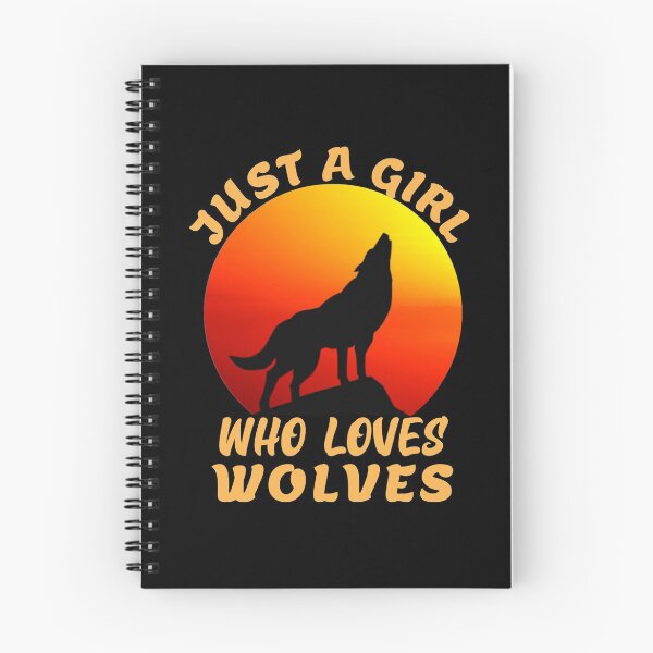 Item preview, Just a girl who loves wolves tshirt  designed and sold by KGN  CREATIVITY.