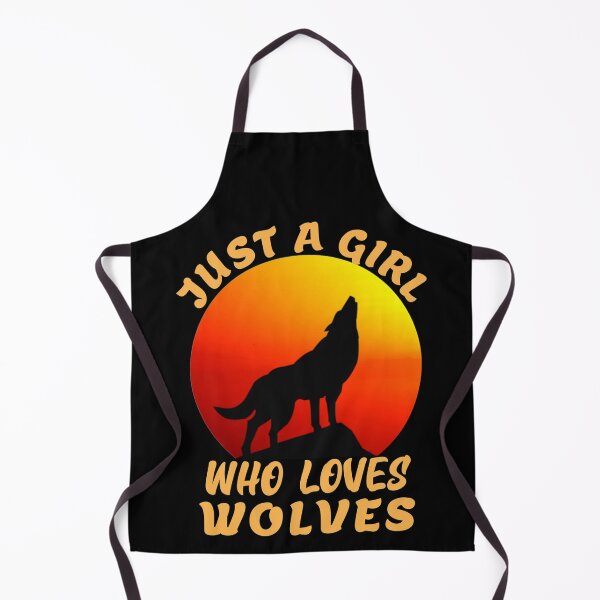 Item preview, Just a girl who loves wolves tshirt designed and sold by KGN CREATIVITY.