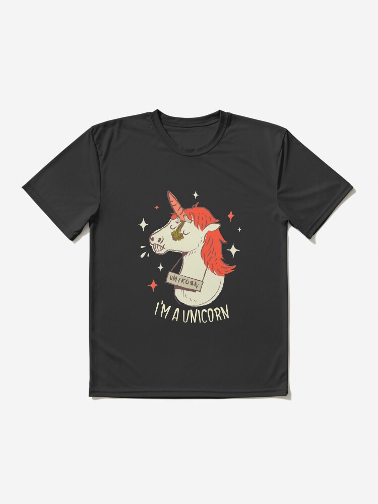 Alternate view of I'm a unicorn Active T-Shirt