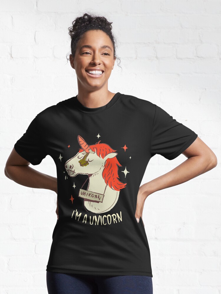 Alternate view of I'm a unicorn Active T-Shirt