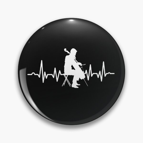 Artikelvorschau, Cello Heartbeat Lustige Frequenz Beat Cello entworfen und verkauft von alipapi.