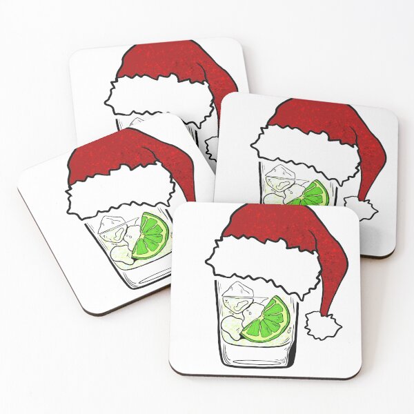 Item preview, Gin Glas Santa Hat Christmas Gin Lover Xmas designed and sold by tbauernhoferbiz.