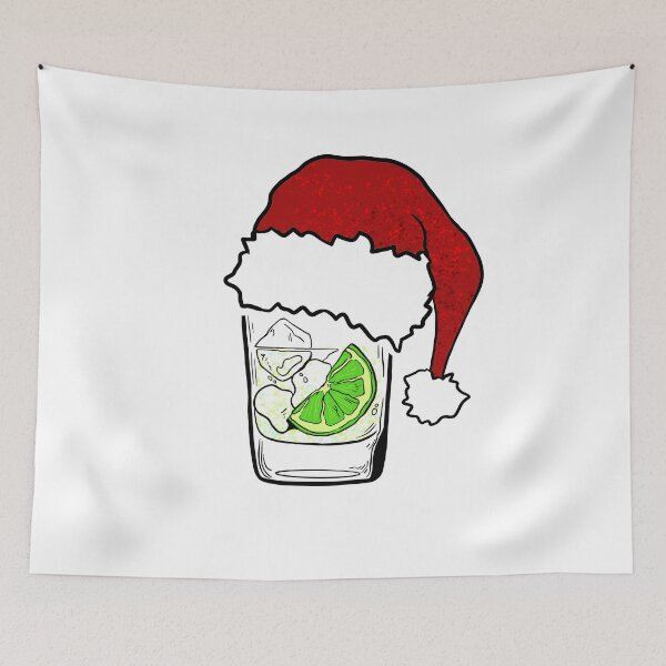 Item preview, Gin Glas Santa Hat Christmas Gin Lover Xmas designed and sold by tbauernhoferbiz.