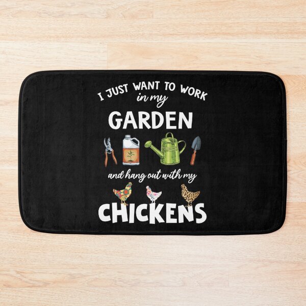 Item preview, Cute Retro Work In Garden Hang Out Chickens Shirt Gardening Plant Farmer Chicken T Shirt designed and sold by tuanitus.