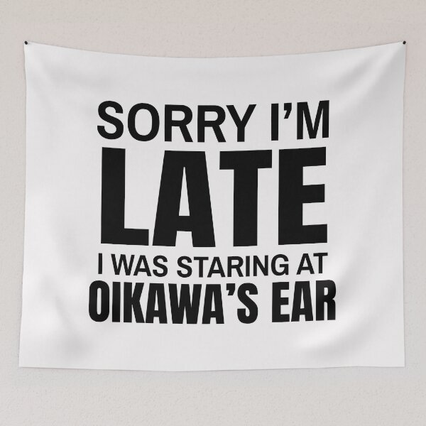 Item preview, Oikawa Ear - sorry im late i was staring at Oikawa's Ear designed and sold by Bella's Merch.