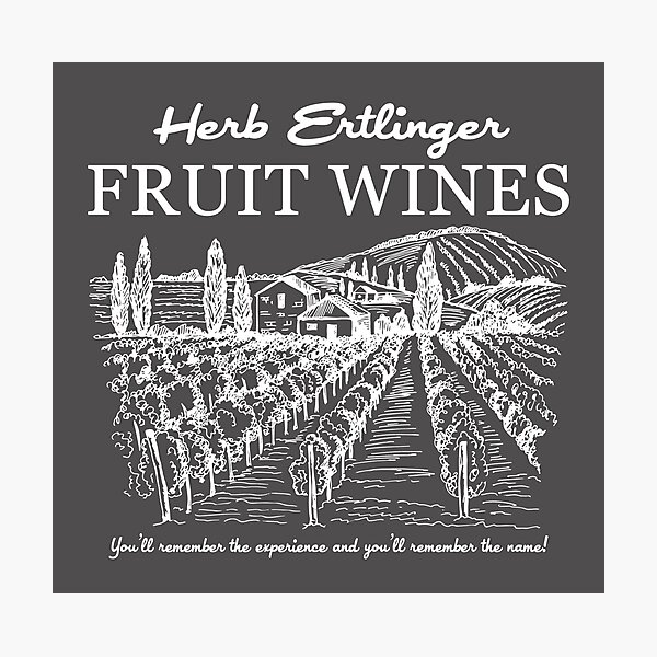 Item preview, Herb Ertlinger Fruit Wines designed and sold by ninthstreet.