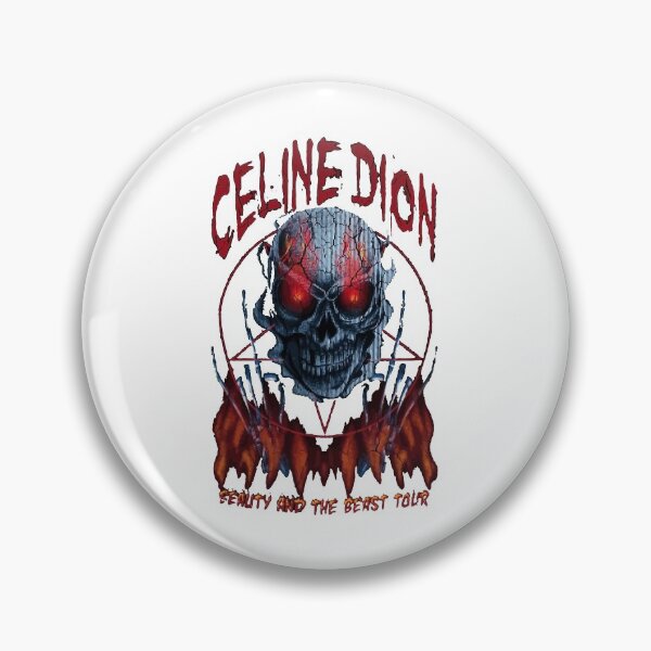 Item preview, Celine Dion Funny Death Metal designed and sold by FortunedoorID.