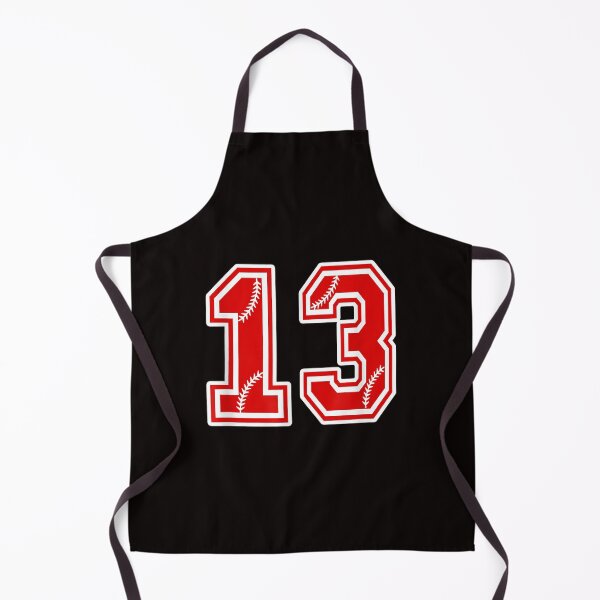 Item preview, Number 13 Red Baseball Number 13th Birthday T Shir designed and sold by morrees.