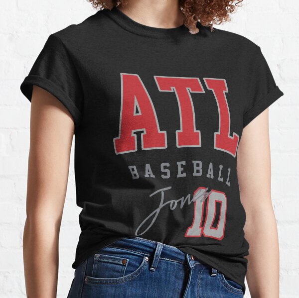 red braves t shirt