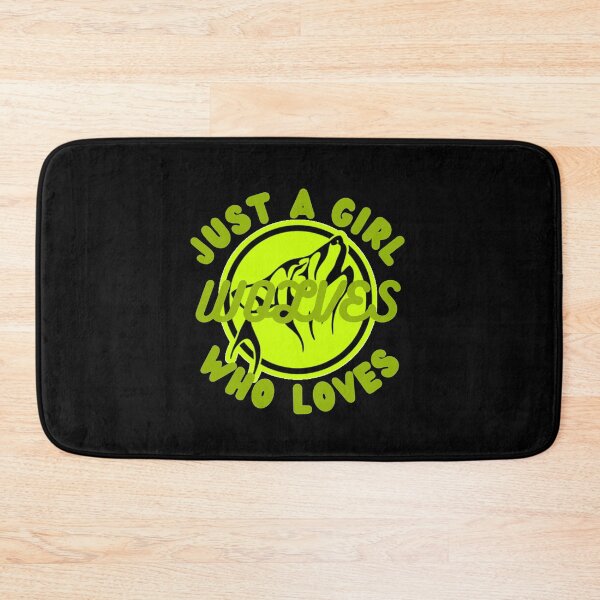 Item preview, Just A Girl Who Loves Wolves designed and sold by Vibing-Right.