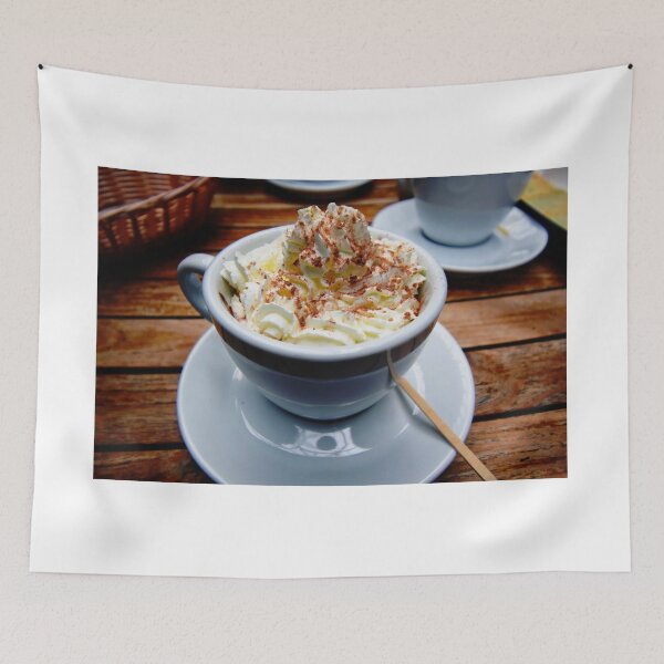 Item preview, Salted caramel and cinnamon hot chocolate & whipped cream, Covent Garden designed and sold by PhotoCDesign.