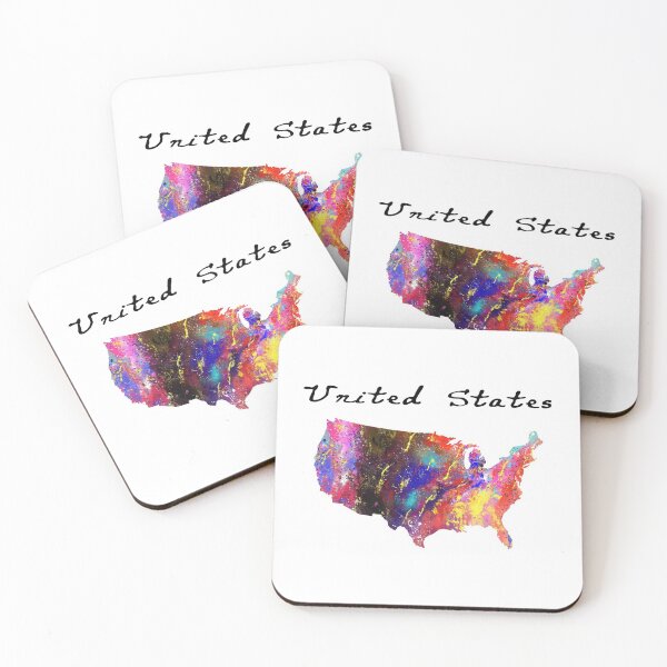 Item preview, Unitied States Quote Art Design Inspirational Mot designed and sold by vividpixelusa.